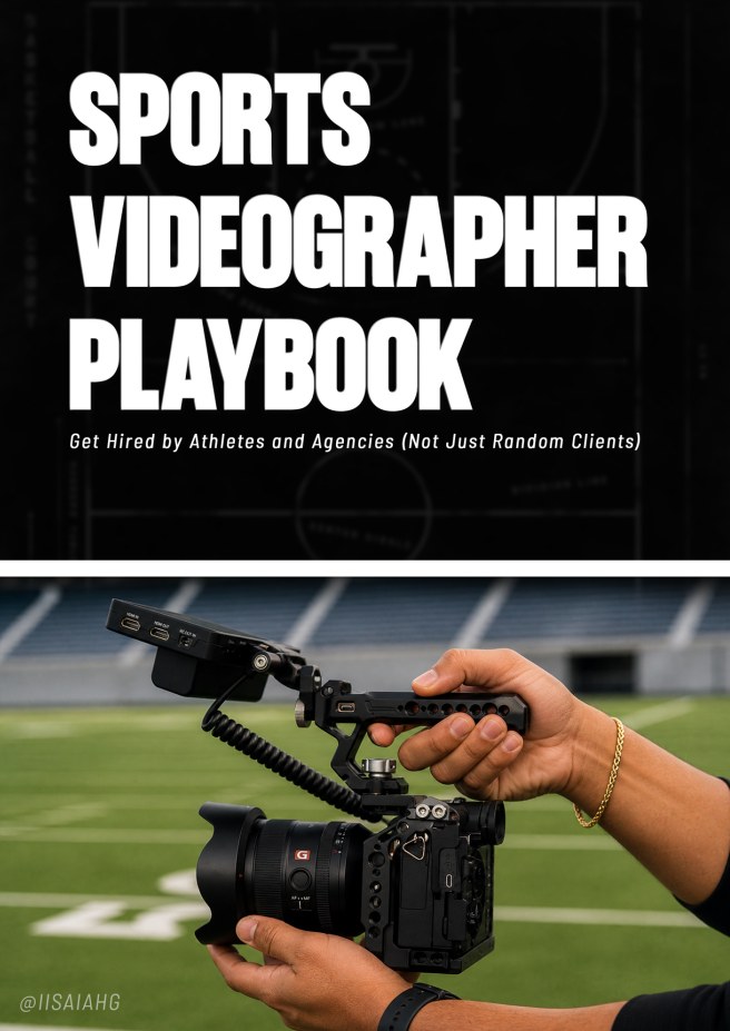 Sports Videographer Playbook cover